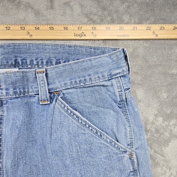 Vintage Levi's Men's Carpenter Jeans 40x32 Baggy Skater Grunge Y2K - Picture 7 of 10